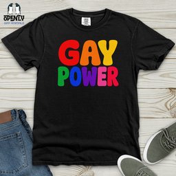 Gay Power Heavy Cotton Comfort Colors Tee Gift For Animal Lover