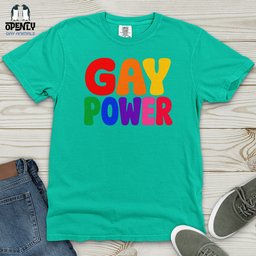Gay Power Heavy Cotton Comfort Colors Tee Gift For Animal Lover