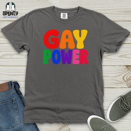 Gay Power Heavy Cotton Comfort Colors Tee Gift For Animal Lover