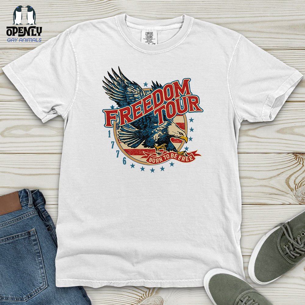 Freedom Tour Heavy Cotton Comfort Colors Tee Gift For Animal Lover