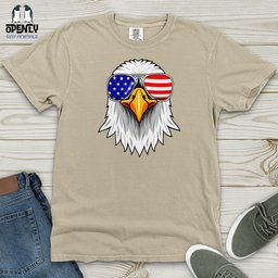 Eagle Eye Heavy Cotton Comfort Colors Tee Gift For Animal Lover