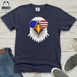 Eagle Eye Heavy Cotton Comfort Colors Tee Gift For Animal Lover
