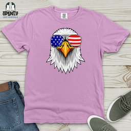 Eagle Eye Heavy Cotton Comfort Colors Tee Gift For Animal Lover