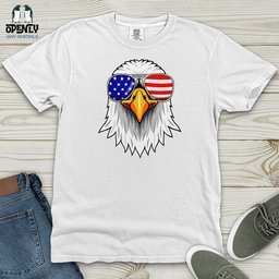 Eagle Eye Heavy Cotton Comfort Colors Tee Gift For Animal Lover