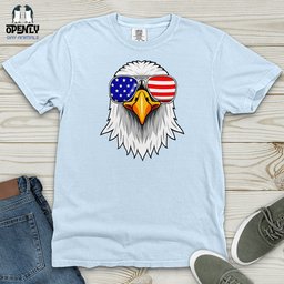 Eagle Eye Heavy Cotton Comfort Colors Tee Gift For Animal Lover