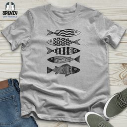 Fish Unisex T Shirt Gift For Animal Lover