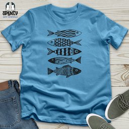 Fish Unisex T Shirt Gift For Animal Lover
