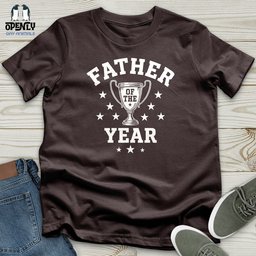 Father Of The Year Softstyle Tee Gift For Dad