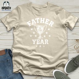 Father Of The Year Softstyle Tee Gift For Dad