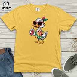 Duck Juice Heavy Cotton Comfort Colors Tee Gift For Duck Lover