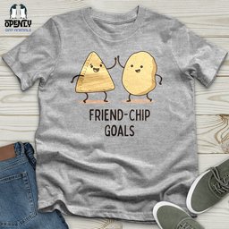 Friend Chip Goals Softstyle Tee Gift For Animal Lover