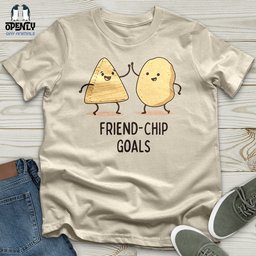 Friend Chip Goals Softstyle Tee Gift For Animal Lover