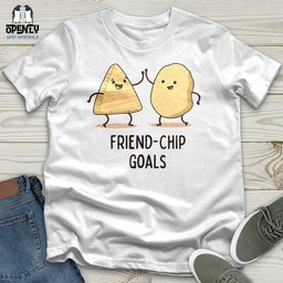 Friend Chip Goals Softstyle Tee Gift For Animal Lover
