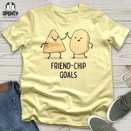 Friend Chip Goals Softstyle Tee Gift For Animal Lover