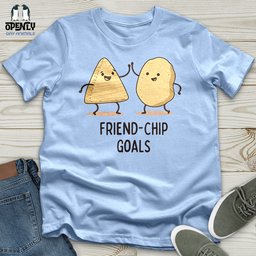 Friend Chip Goals Softstyle Tee Gift For Animal Lover