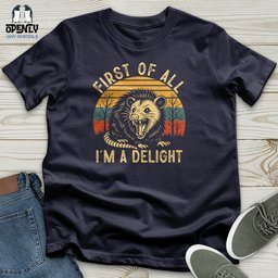 First Of All Unisex T Shirt Gift For Animal Lover