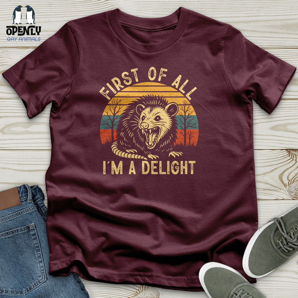 First Of All Unisex T Shirt Gift For Animal Lover