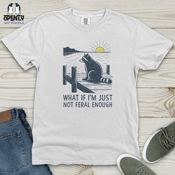 Funny Raccoon Heavy Cotton Comfort Colors Tee Gift For Animal Lover