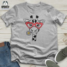 Giraffe Unisex T Shirt Gift For Animal Lover