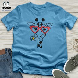 Giraffe Unisex T Shirt Gift For Animal Lover