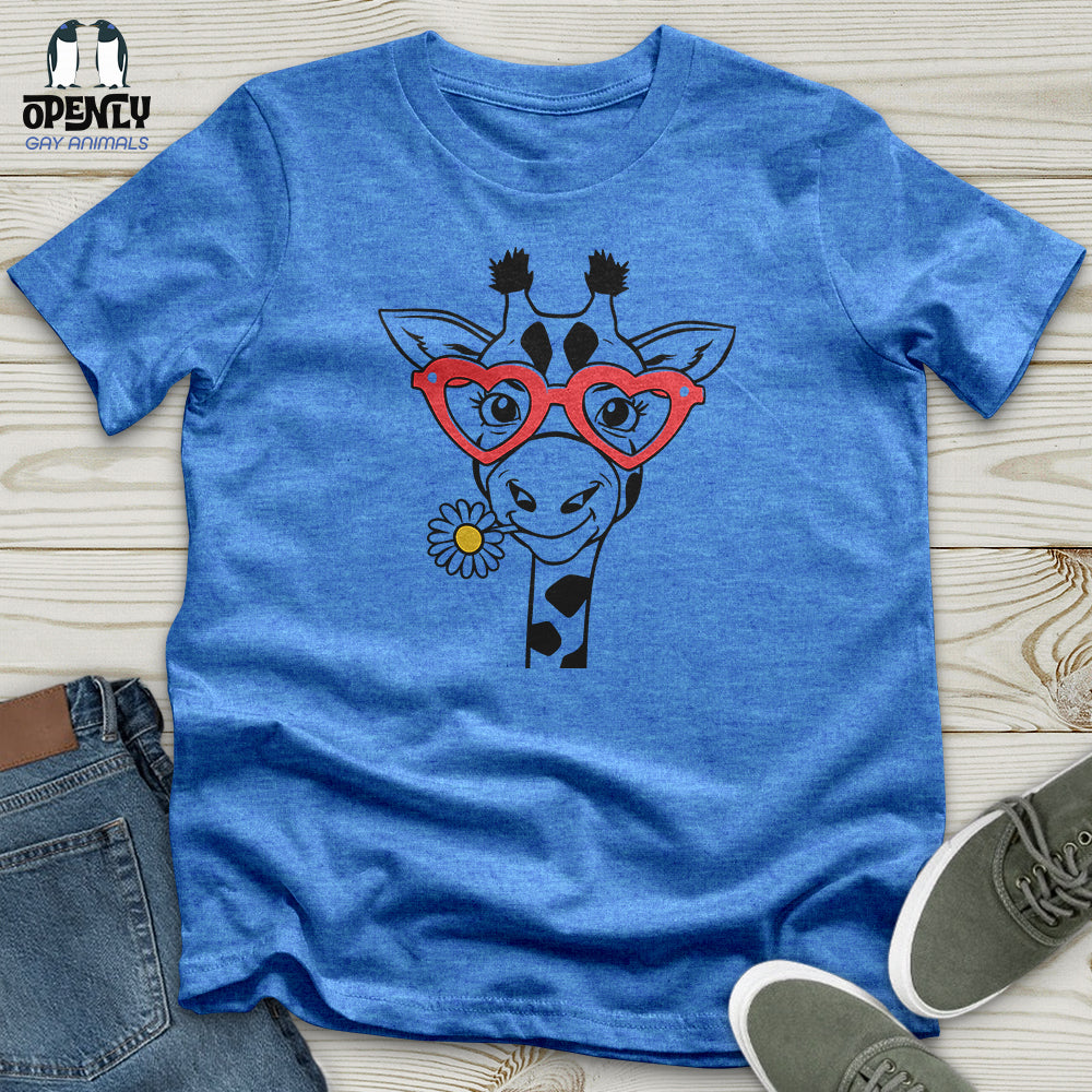 Giraffe Unisex T Shirt Gift For Animal Lover
