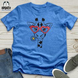 Giraffe Unisex T Shirt Gift For Animal Lover