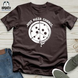 Give Pizza Chance Softstyle Tee Gift For Animal Lover
