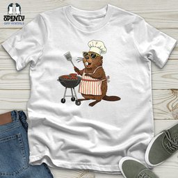 Chef Beaver Unisex T Shirt Gift For Animal Lover