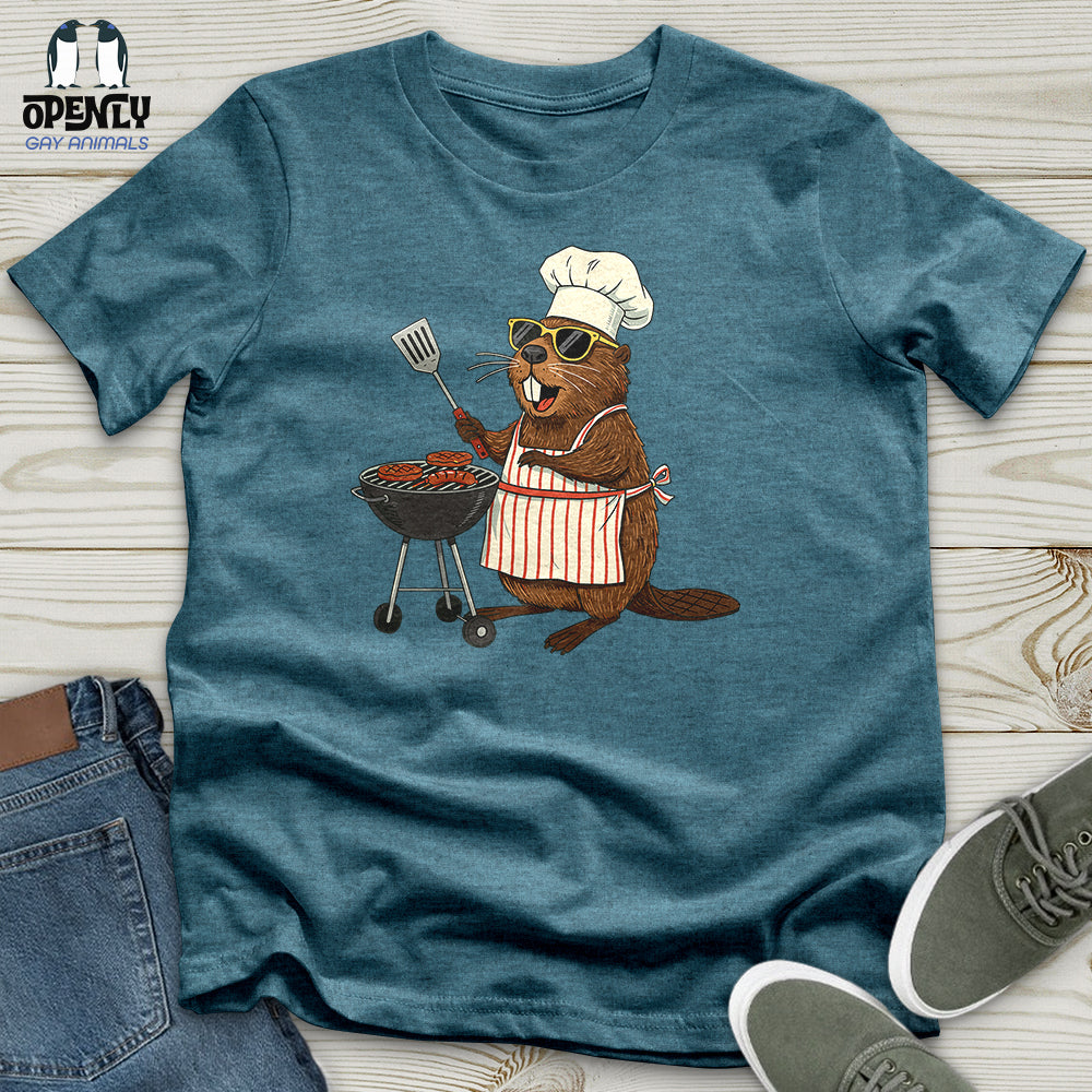 Chef Beaver Unisex T Shirt Gift For Animal Lover