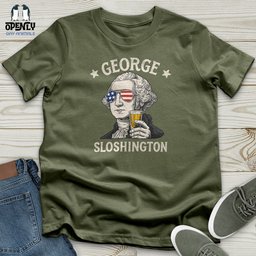 George Sloshington Softstyle Tee Gift For Animal Lover