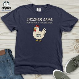 Chicken Game Heavy Cotton Comfort Colors Tee Gift For Animal Lover