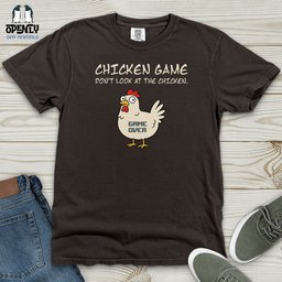 Chicken Game Heavy Cotton Comfort Colors Tee Gift For Animal Lover