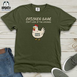 Chicken Game Heavy Cotton Comfort Colors Tee Gift For Animal Lover