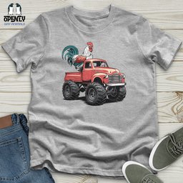 Chicken Monster Truck Unisex T Shirt Gift For Animal Lover
