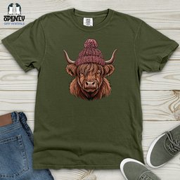 Cattle Cozy Heavy Cotton Comfort Colors Tee Gift For Animal Lover