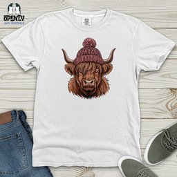 Cattle Cozy Heavy Cotton Comfort Colors Tee Gift For Animal Lover