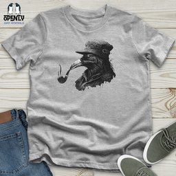 Captain Raven Unisex T Shirt Gift For Animal Lover