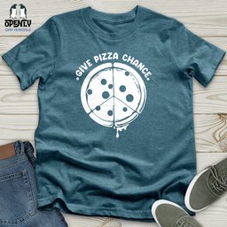 Give Pizza Chance Unisex T Shirt Gift For Animal Lover