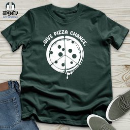 Give Pizza Chance Unisex T Shirt Gift For Animal Lover