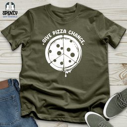 Give Pizza Chance Unisex T Shirt Gift For Animal Lover