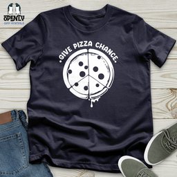 Give Pizza Chance Unisex T Shirt Gift For Animal Lover