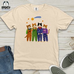 Cat In Sunny Day Heavy Cotton Comfort Colors Tee Gift For Cat Lover