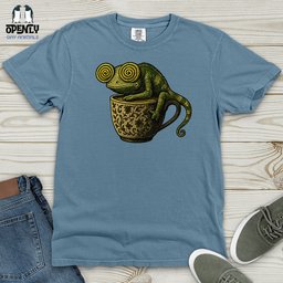 Chameleon Heavy Cotton Comfort Colors Tee Gift For Animal Lover