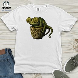 Chameleon Heavy Cotton Comfort Colors Tee Gift For Animal Lover