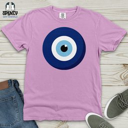 Evil Eye 02 Heavy Cotton Comfort Colors Tee Gift For Animal Lover