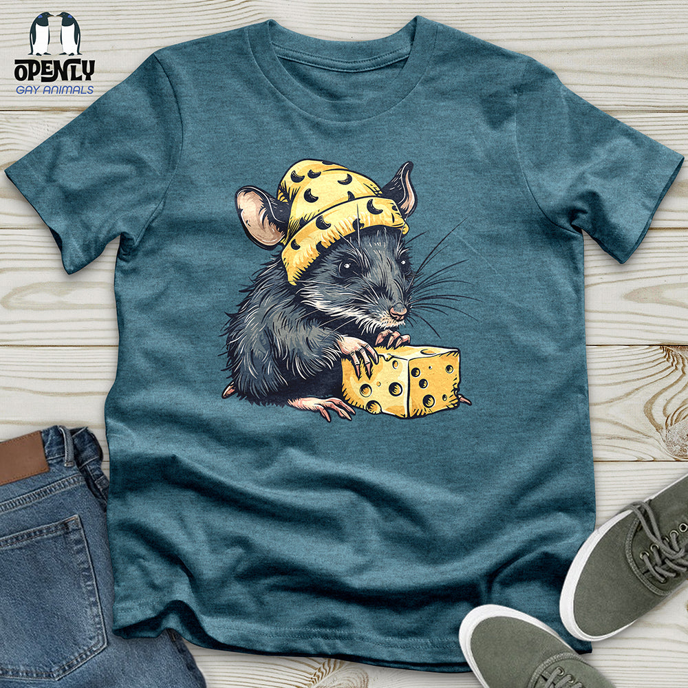 Cheesy Mouse Delight Unisex T Shirt Gift For Animal Lover