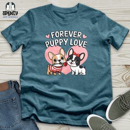 Forever Puppy Love Unisex T Shirt Gift For Animal Lover