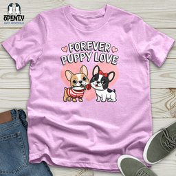 Forever Puppy Love Unisex T Shirt Gift For Animal Lover