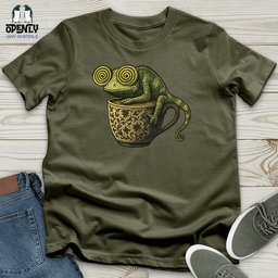 Chameleon Unisex T Shirt Gift For Animal Lover