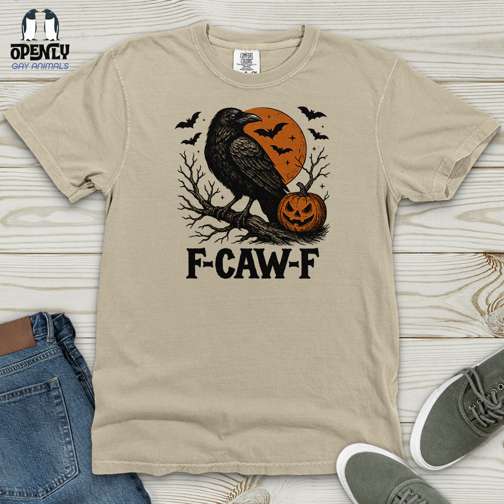 F Caw F Heavy Cotton Comfort Colors Tee Gift For Animal Lover